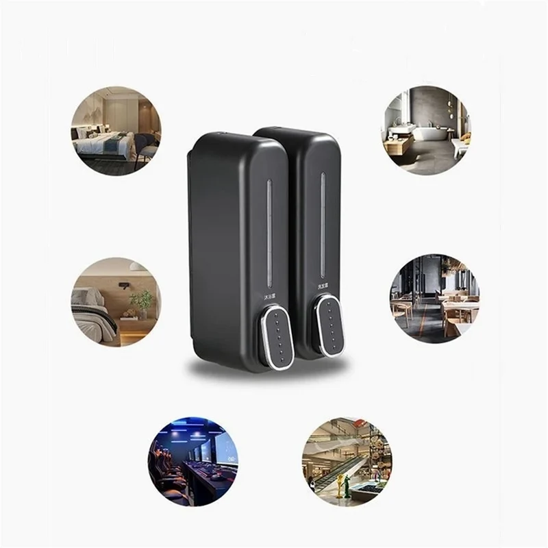 PureABS WallFlow – Nachfüllbarer Seifenspender 21 × 7,5 × 6 cm