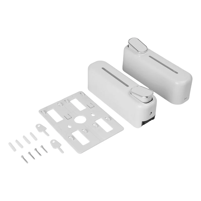 PureABS WallFlow – Nachfüllbarer Seifenspender 21 × 7,5 × 6 cm
