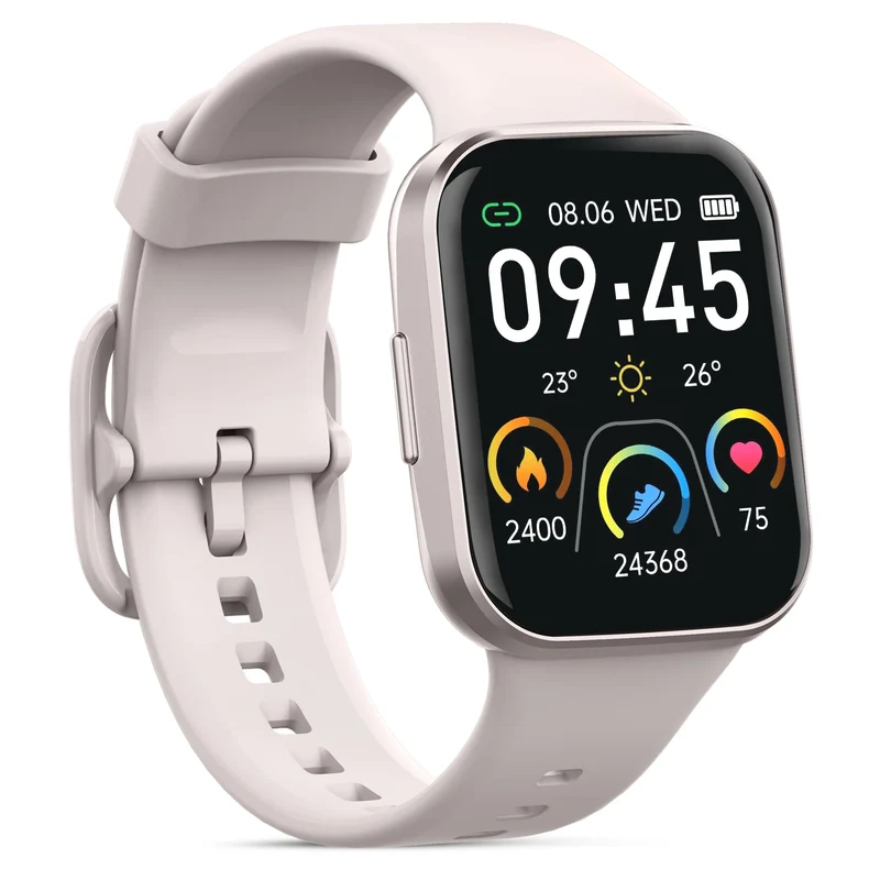 Smartwatch Fitness Tracker für Damen & Herren – 1,69 Zoll Touch Display, Schrittzähler & Schlafmonitor
