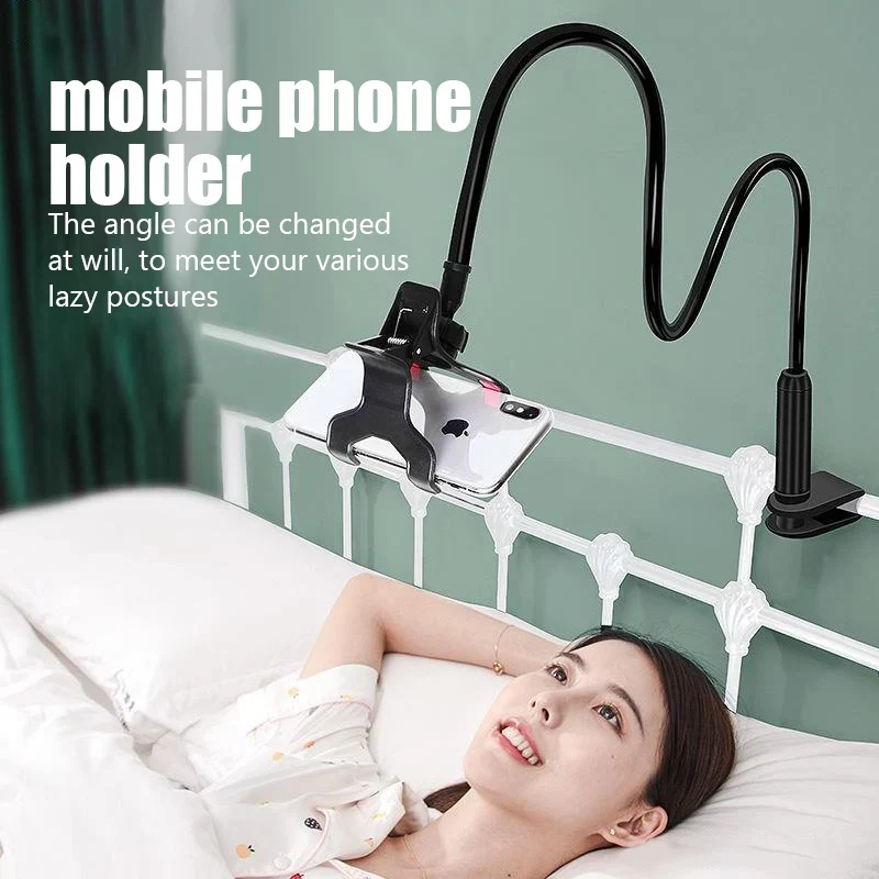 Flexibler Handyhalter Universal – Einstellbarer Clip für Bett, Schreibtisch & Kopfstütze | 3 Farben