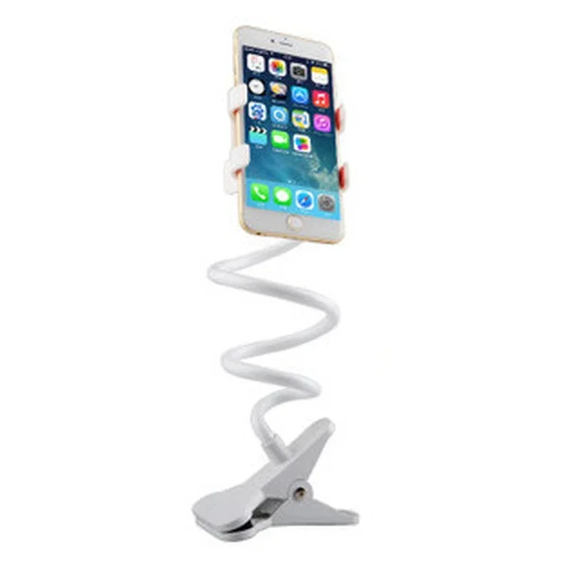 Handy Halter 70cm Flexibler Arm – 360° Clip, für Bett, Schreibtisch & Sofa | 7 Farben