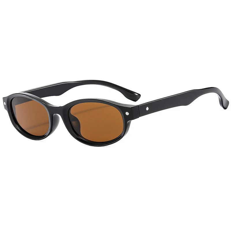 Dame motesolbrille i oval stil Luvikno