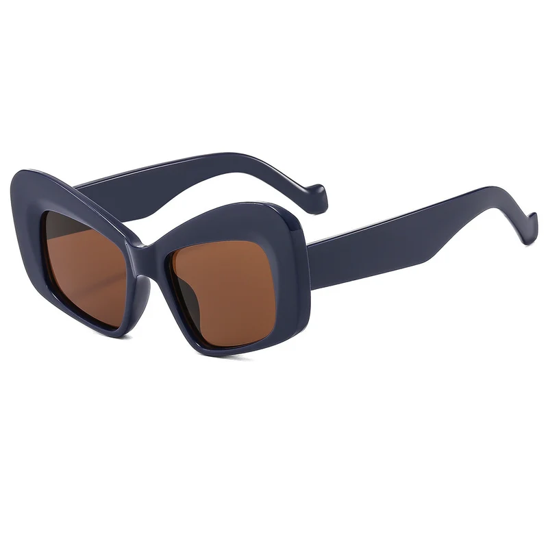 Dame Motek solbrille i vintage-stil Luvikno