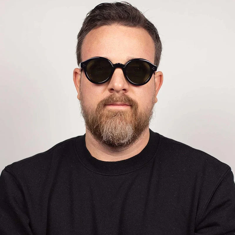 Damer Modisk Rund-solbrille med stilige detaljer Luvikno