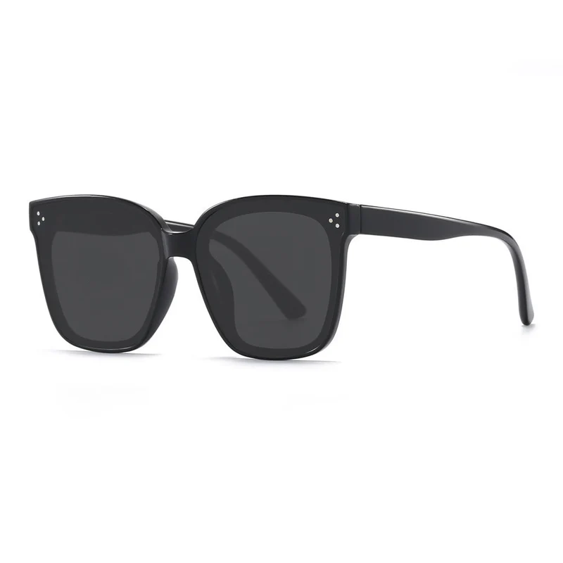 Dame Moda firkantet solbrille med robust ramme og UV-beskyttelse Luvikno