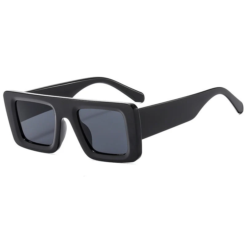 Damer Moderiktig kvadratisk solbrille med ekstra bred ramme Luvikno