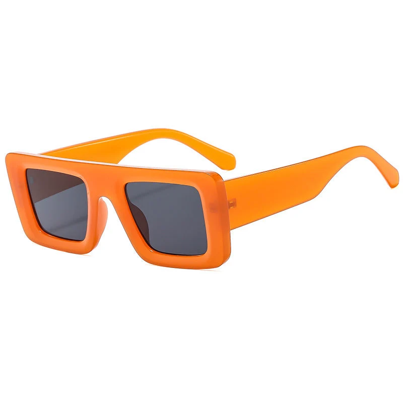 Damer Moderiktig kvadratisk solbrille med ekstra bred ramme Luvikno