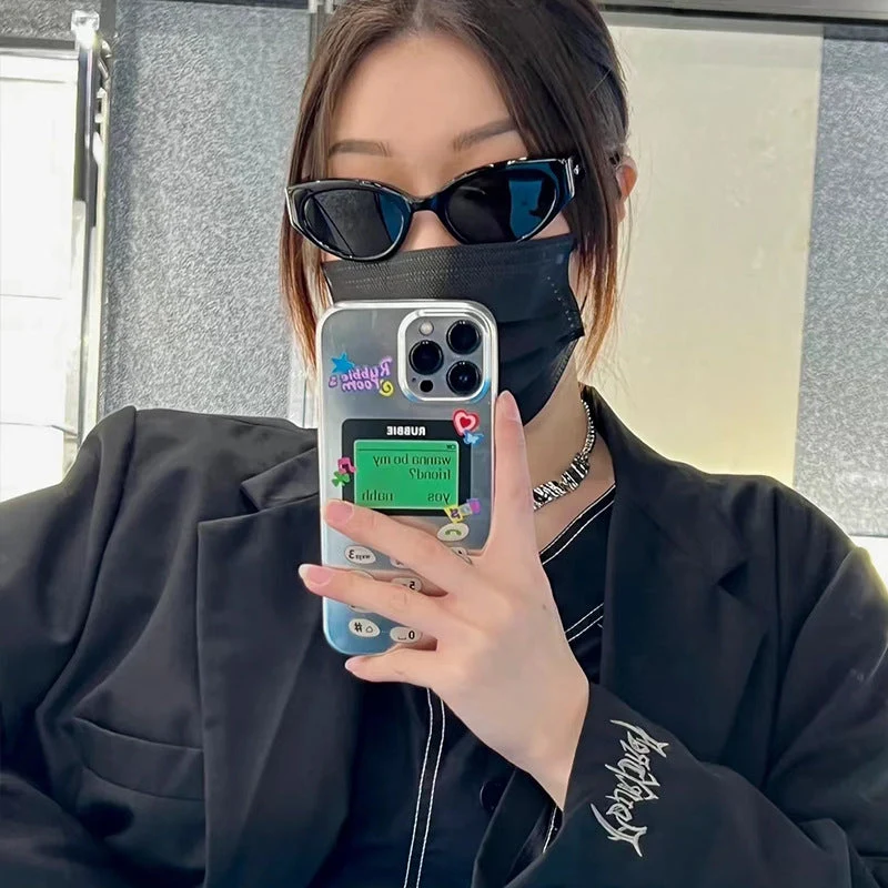 Damer moteriktig Cat-Eye solbrille med trendy ramme og UV-beskyttelse Luvikno