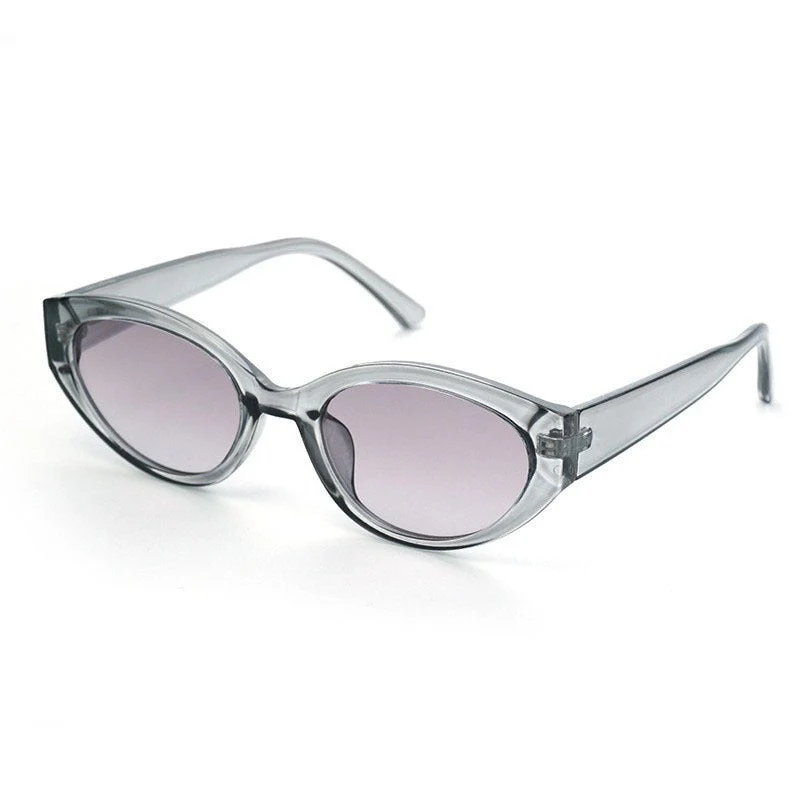 Damer moteriktig Cat-Eye solbrille med trendy ramme og UV-beskyttelse Luvikno