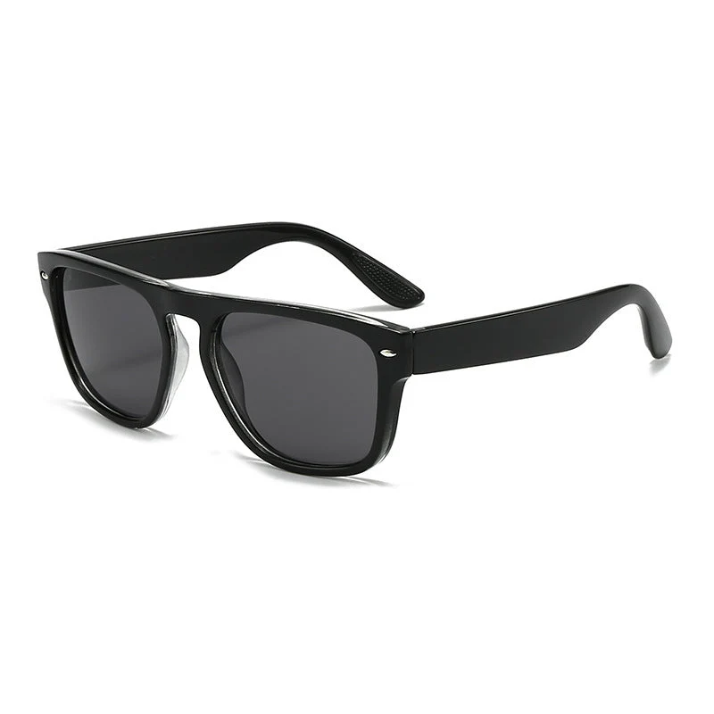 Damer Klassisk solbrille i moteriktig rektangulært design Luvikno