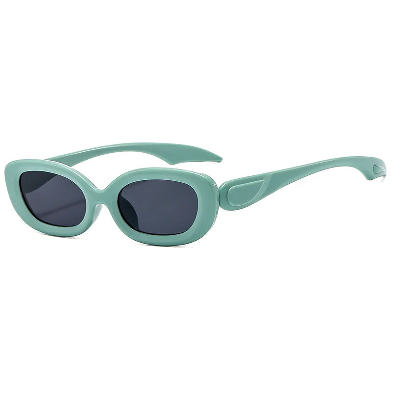 Dame Fashion solbriller i moderne retrostil Luvikno