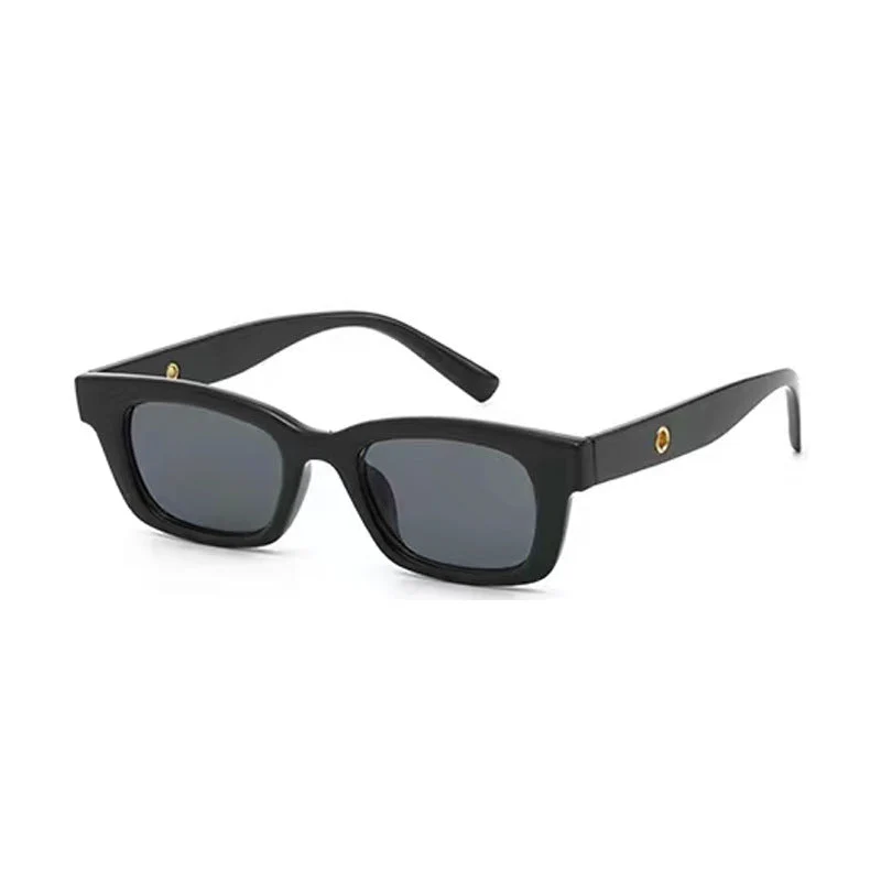 Dame Designer-solbrille med trendy skilpaddemønster Luvikno