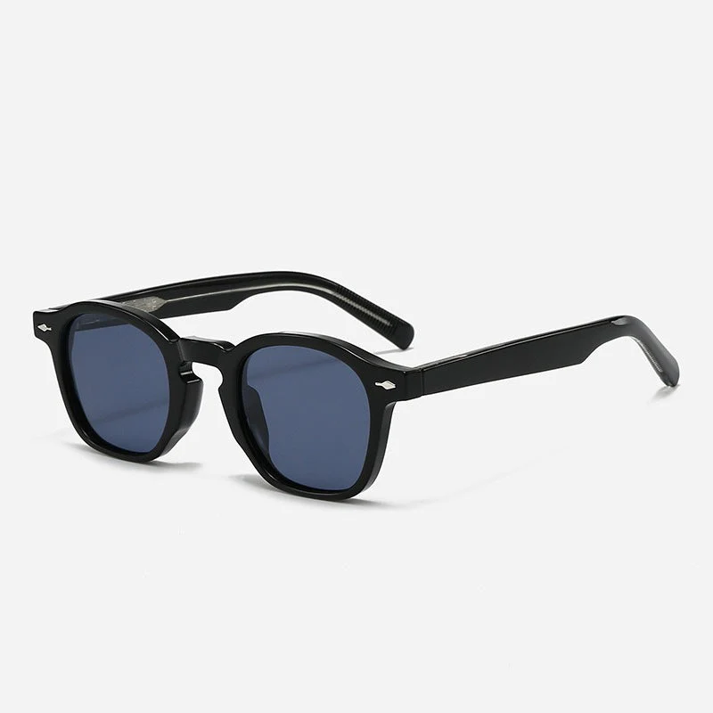 Dame designer solbrille med høykvalitets acetatrahm og UV-beskyttelse Luvikno