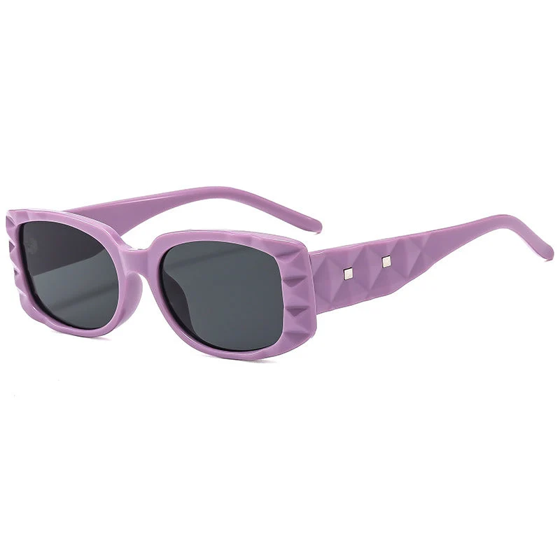 Dame Designer solbrille med unikt ramme og UV-beskyttelse Luvikno