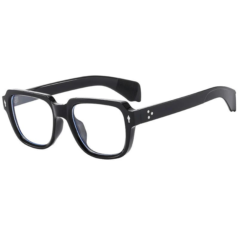 Dame Designer-solbrille i moderne firkantet stil Luvikno