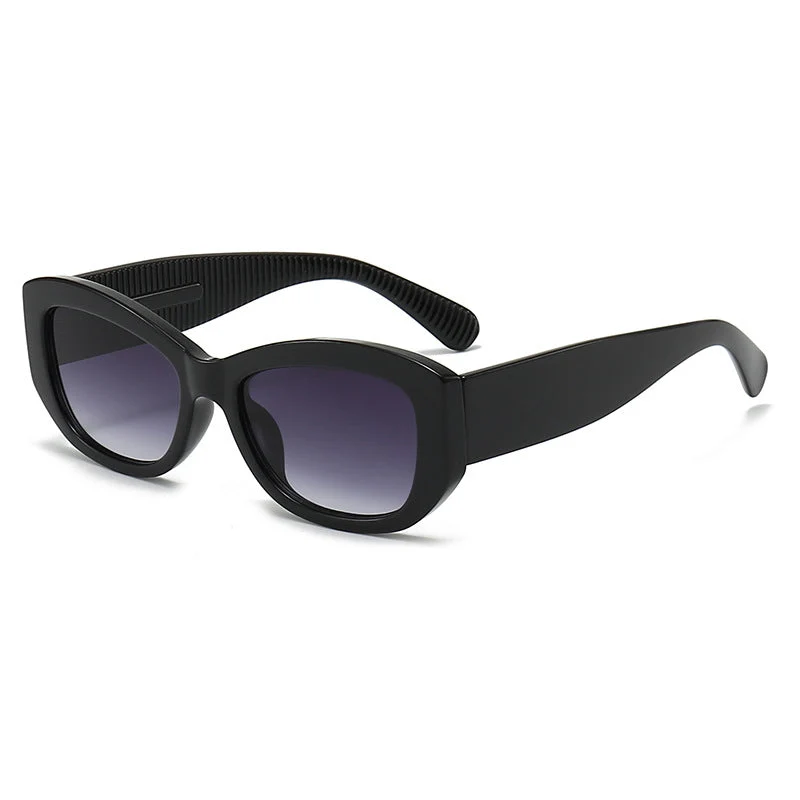 Dame Cat-Eye solbrille med moderne ramme og økt bærekomfort Luvikno