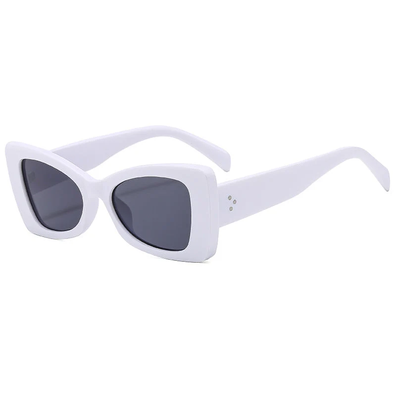 Dame Cat-Eye solbriller i elegant design Luvikno