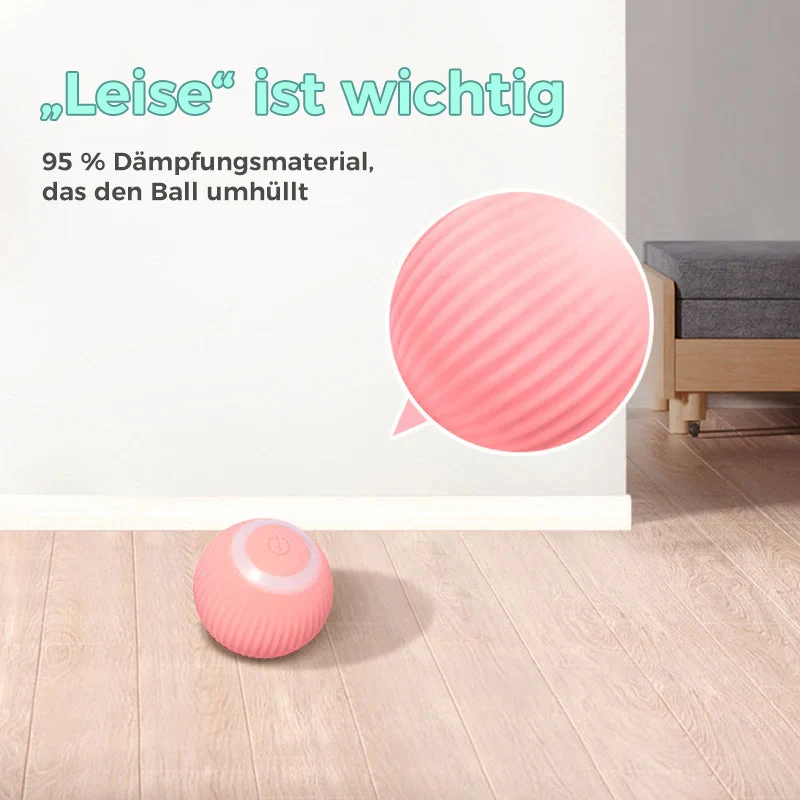 Intelligent Electric Self-Rolling Cat Toy Ball | Luvikno