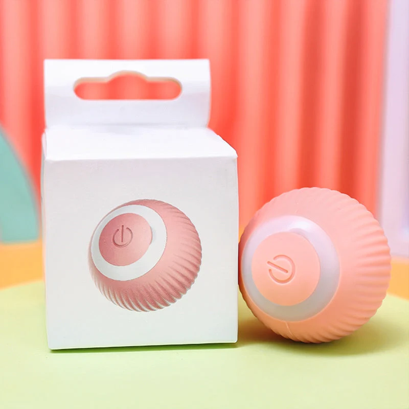 Intelligent Electric Self-Rolling Cat Toy Ball | Luvikno