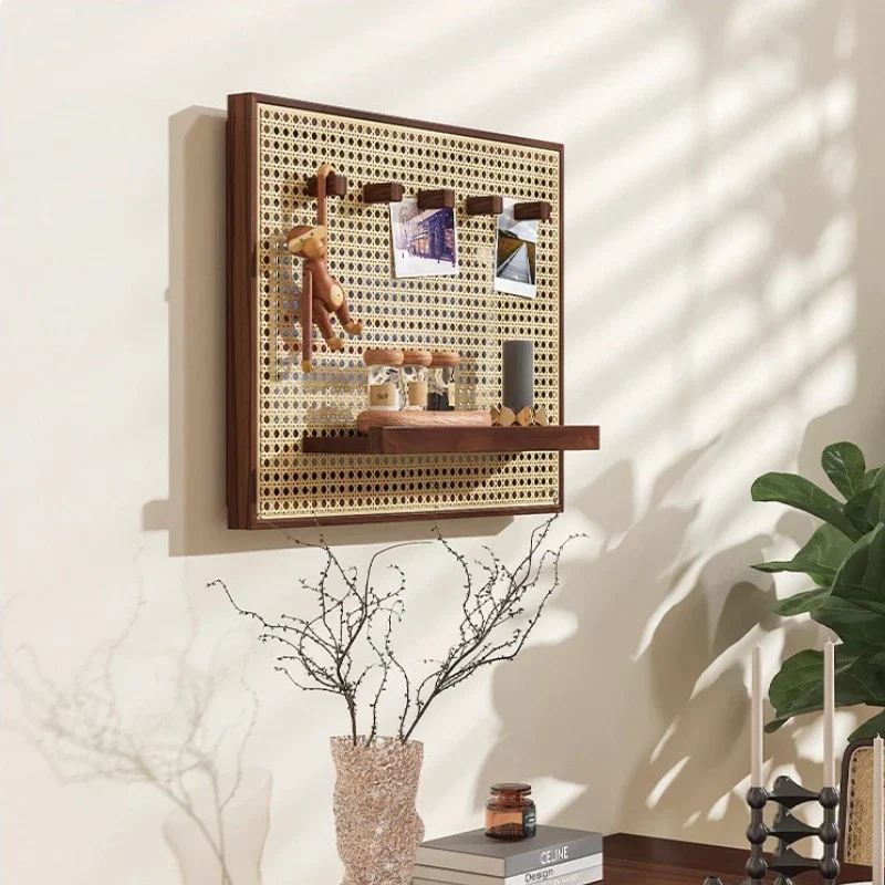 RattaNova Vintage Geflochten Sicherungskasten-Abdeckung – Edle Rattan Wanddekoration & Versteckbox