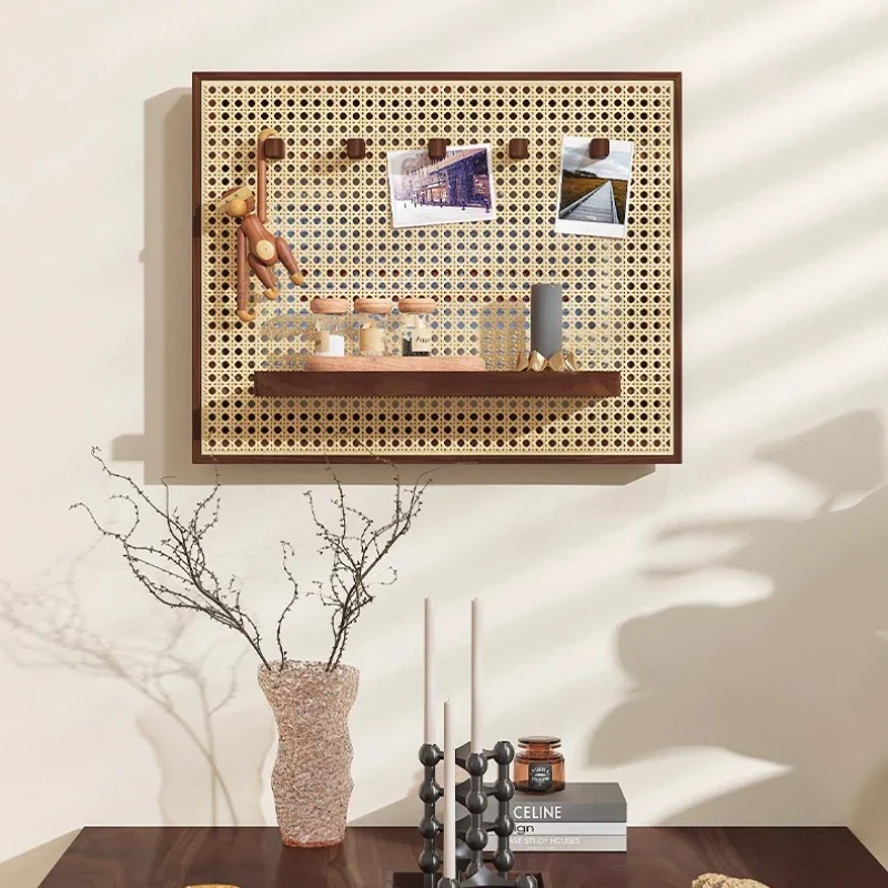 RattaNova Vintage Geflochten Sicherungskasten-Abdeckung – Edle Rattan Wanddekoration & Versteckbox