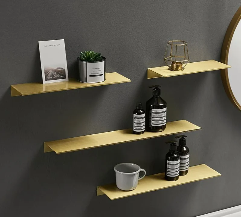 AquaRack Aluminium Wandregal – Premium Badezimmershelf für Shampoo & Duschzubehör