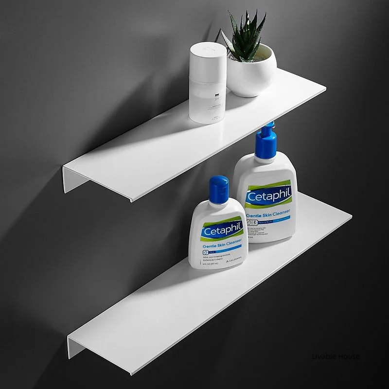 AquaRack Aluminium Wandregal – Premium Badezimmershelf für Shampoo & Duschzubehör
