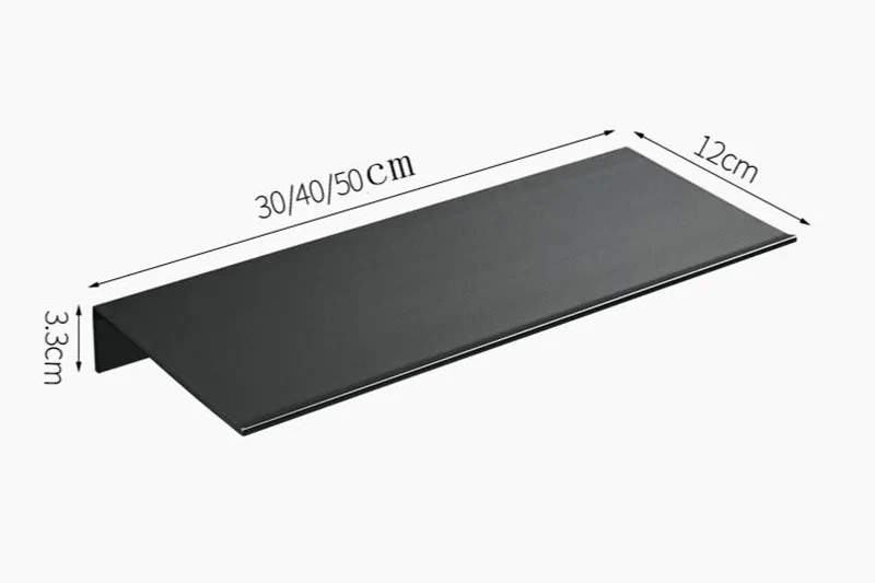 AquaRack Aluminium Wandregal – Premium Badezimmershelf für Shampoo & Duschzubehör