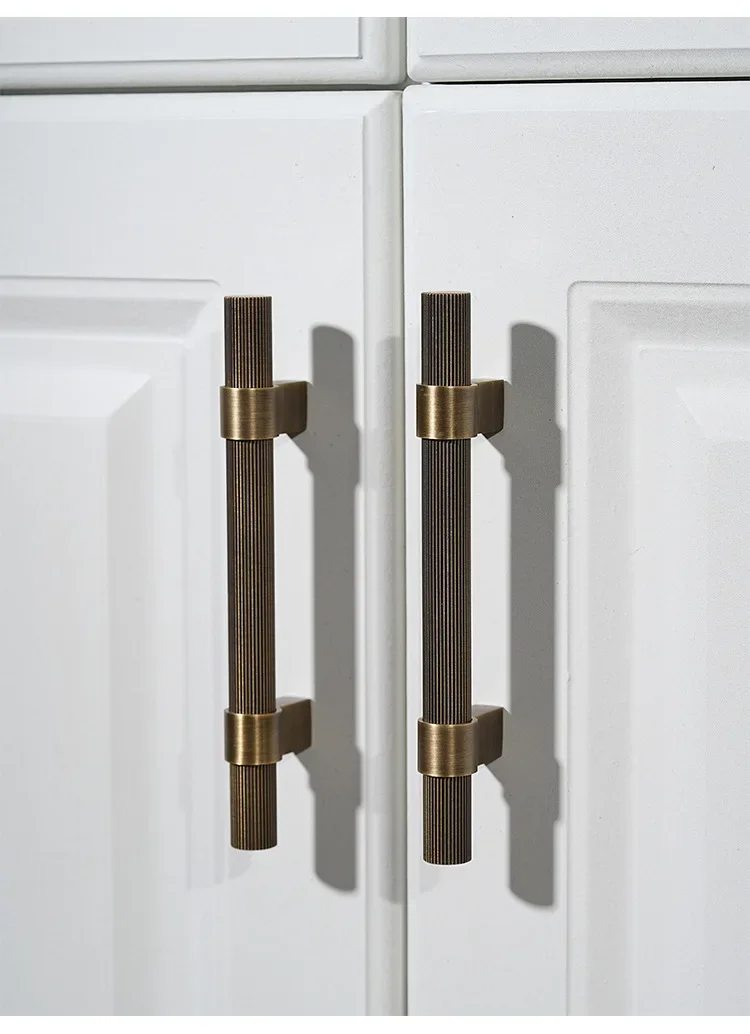 VintageBrass Europäische Messinggriffe – Elegante Bronzegriffe für Schränke, Schubladen und Möbel