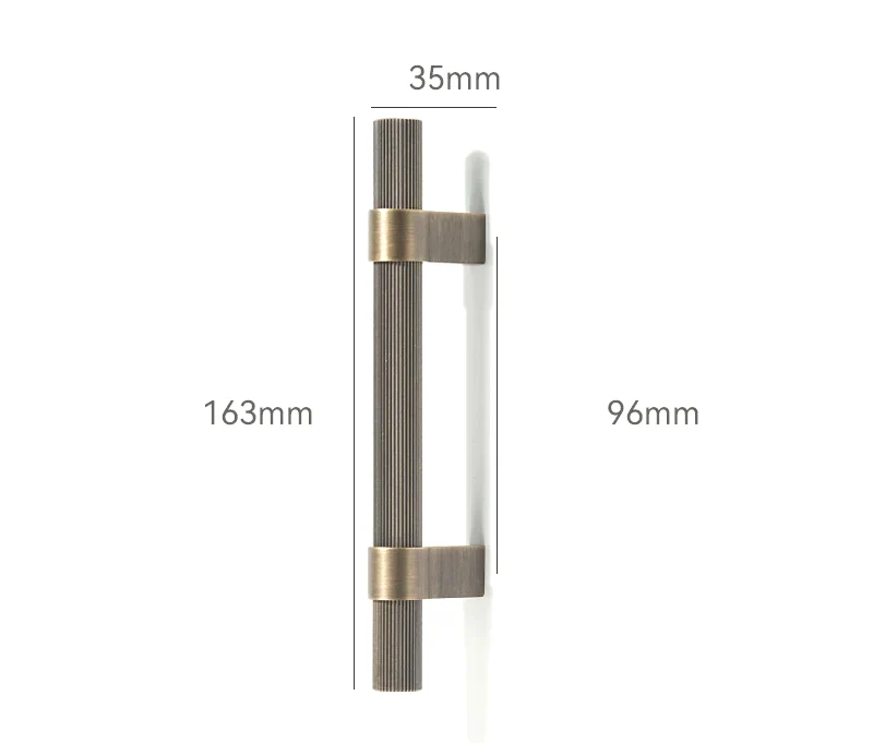 VintageBrass Europäische Messinggriffe – Elegante Bronzegriffe für Schränke, Schubladen und Möbel