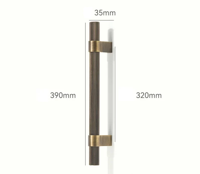 VintageBrass Europäische Messinggriffe – Elegante Bronzegriffe für Schränke, Schubladen und Möbel