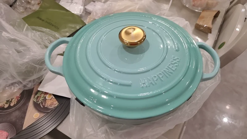 ChefMax 5QT Gusseisen Emaille Dutch Oven