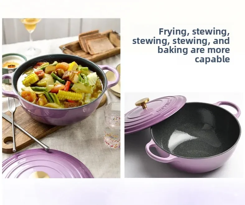ChefMax 5QT Gusseisen Emaille Dutch Oven