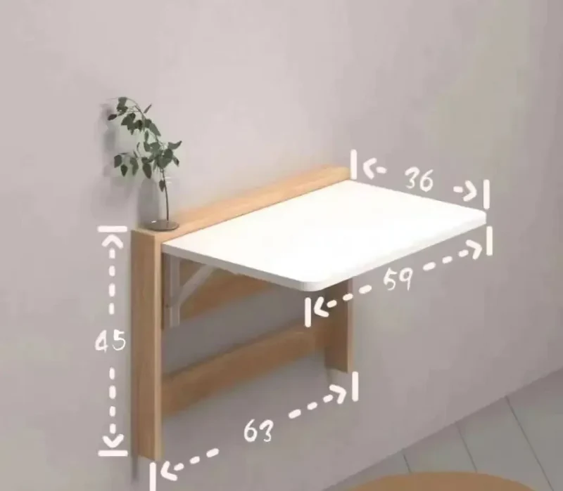 FlexiFold 424 Ultra-Schmaler Klappbarer Wandtisch