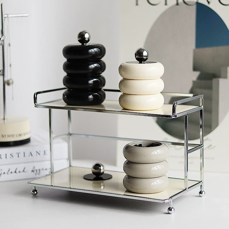 CeramiLux Kreatives Keramik Aufbewahrungsglas mit Deckel