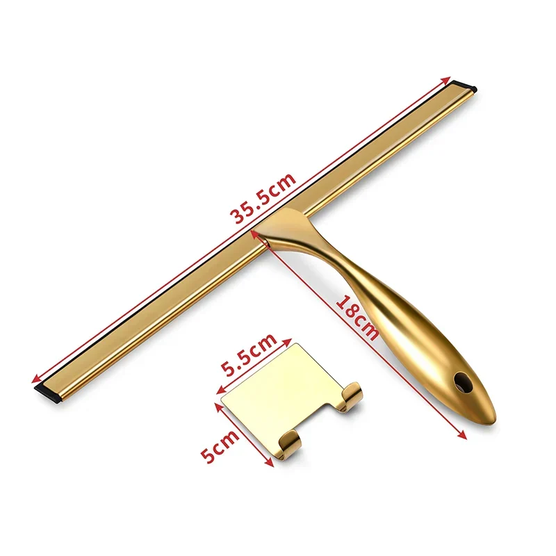 ShinePro Edelstahl Duschabzieher