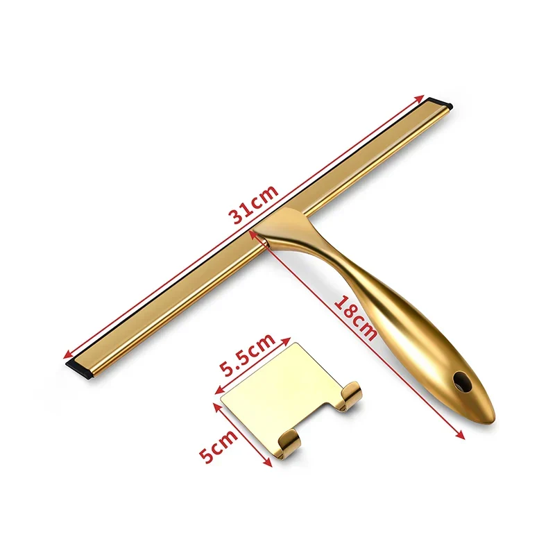 ShinePro Edelstahl Duschabzieher
