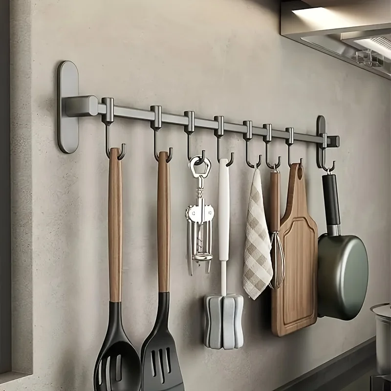 CookEase Küchen-Wandregal – Multifunktionaler Organizer für Deckel, Spatel & Küchenutensilien