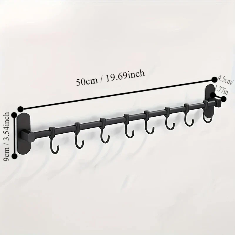 CookEase Küchen-Wandregal – Multifunktionaler Organizer für Deckel, Spatel & Küchenutensilien