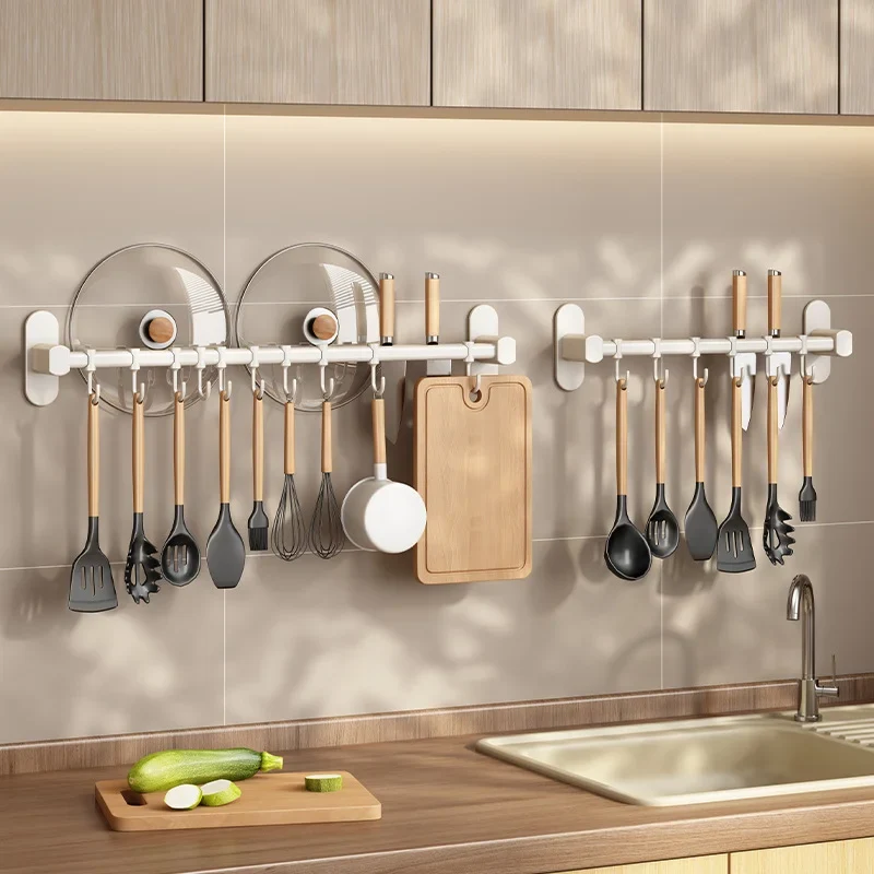CookEase Küchen-Wandregal – Multifunktionaler Organizer für Deckel, Spatel & Küchenutensilien