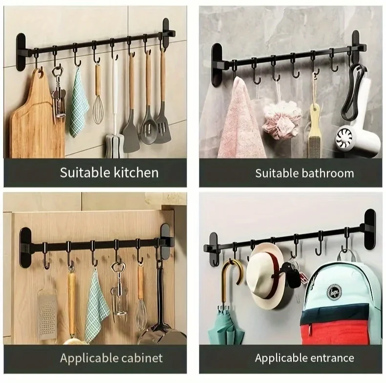 CookEase Küchen-Wandregal – Multifunktionaler Organizer für Deckel, Spatel & Küchenutensilien
