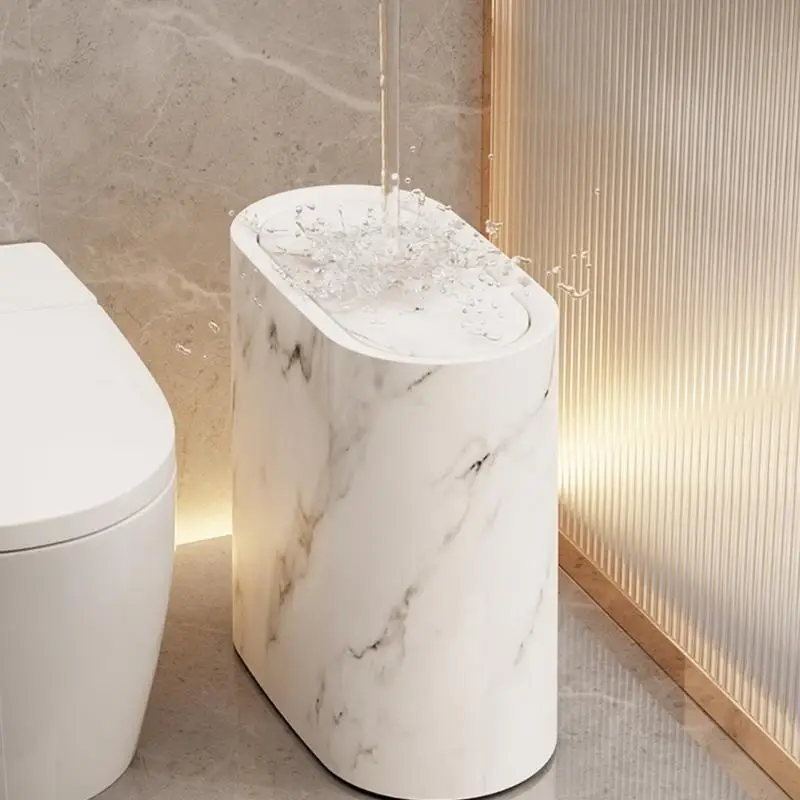 EcoHide Kompakter Mülleimer mit Verdecktem Deckel