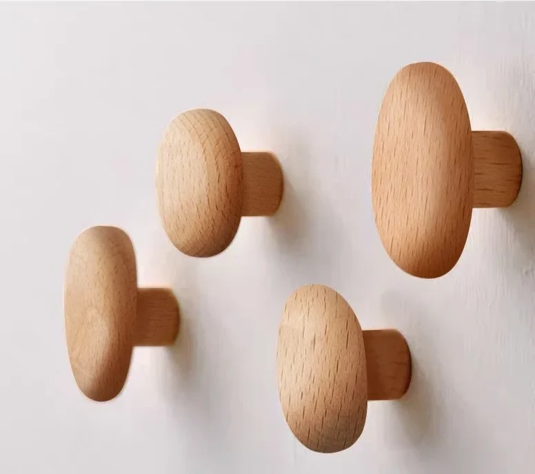 NordicPebble Wandhaken aus Massivholz