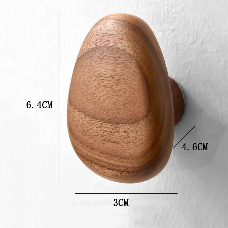 NordicPebble Wandhaken aus Massivholz