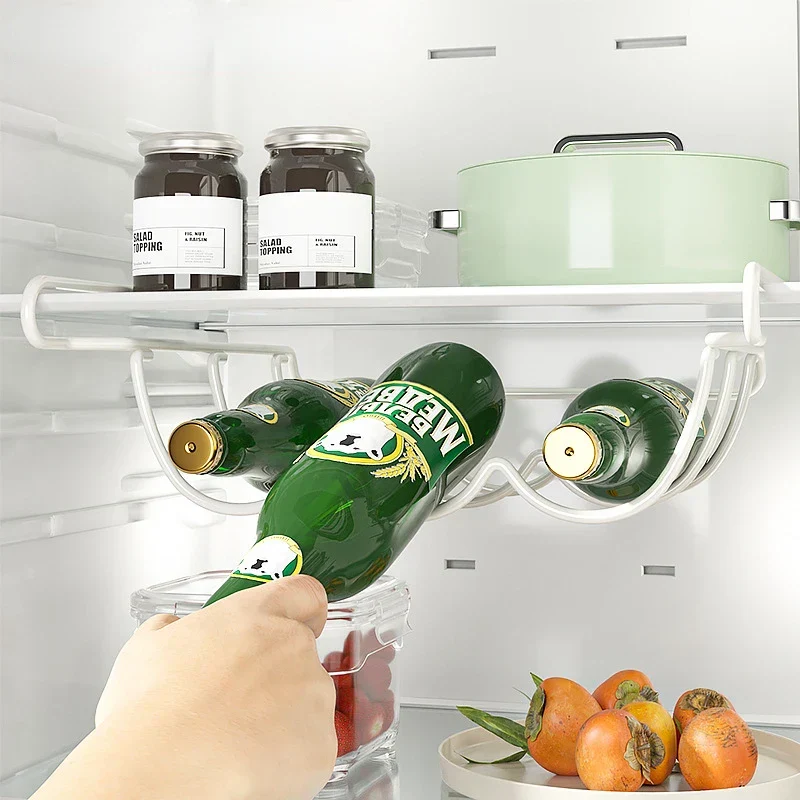 ChillRack – Kreativer Bier- & Weinflaschen Kühlschrank-Organizer mit Hakenfunktion