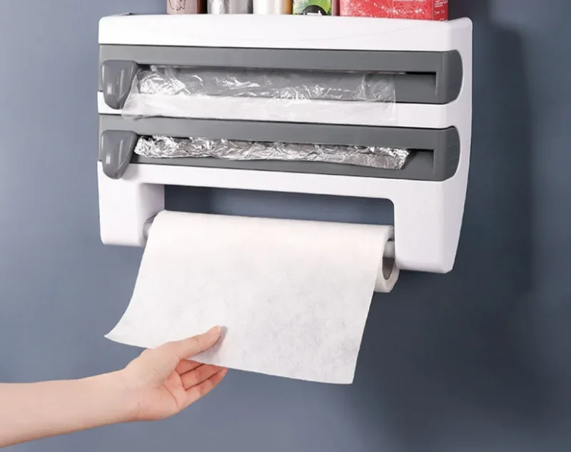 MultiFix 4-in-1 Küchenrollenhalter