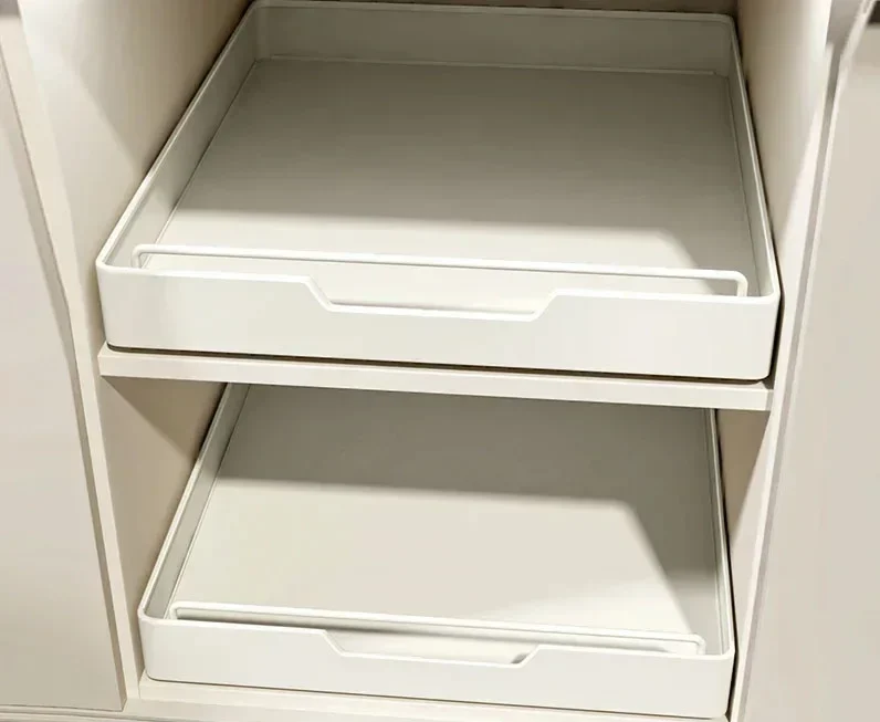 KlimPaws SlideRack – Ausziehbarer Küchen-Organizer mit Schienen
