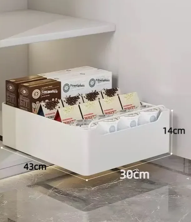 KlimPaws SlideRack – Ausziehbarer Küchen-Organizer mit Schienen