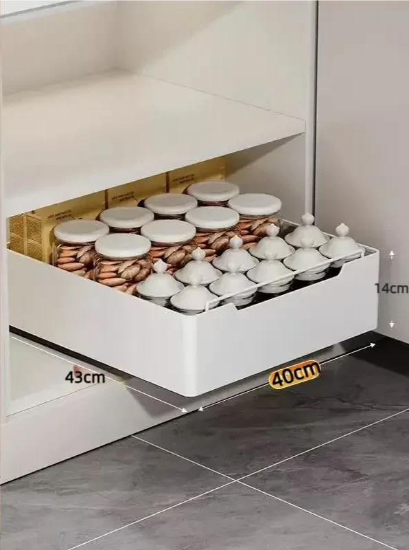 KlimPaws SlideRack – Ausziehbarer Küchen-Organizer mit Schienen
