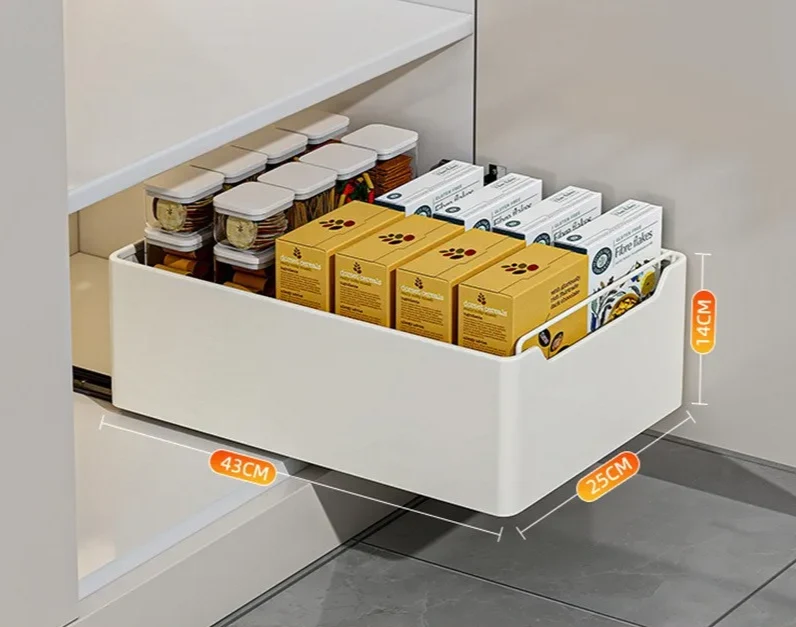 KlimPaws SlideRack – Ausziehbarer Küchen-Organizer mit Schienen